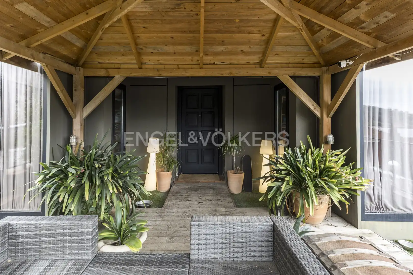 Terraza de Casa o chalet en venta en Barcelona con Aire acondicionado, Calefacción y Jardín privado