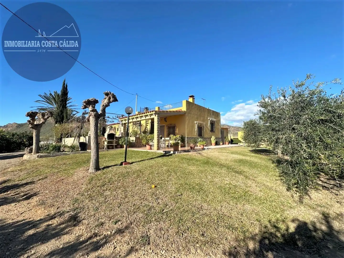 Vista exterior de Finca rústica en venta en Águilas con Aire acondicionado, Calefacción y Jardín privado