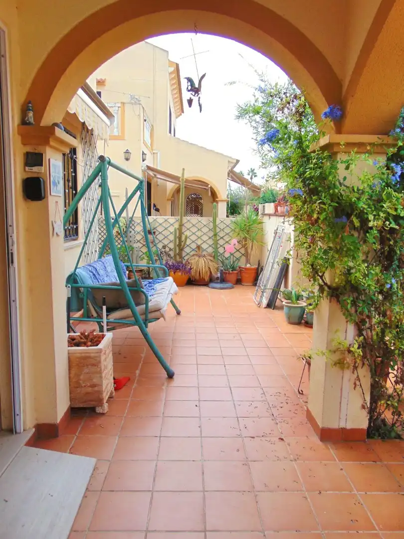 Terraza de Casa adosada en venta en El Mojón