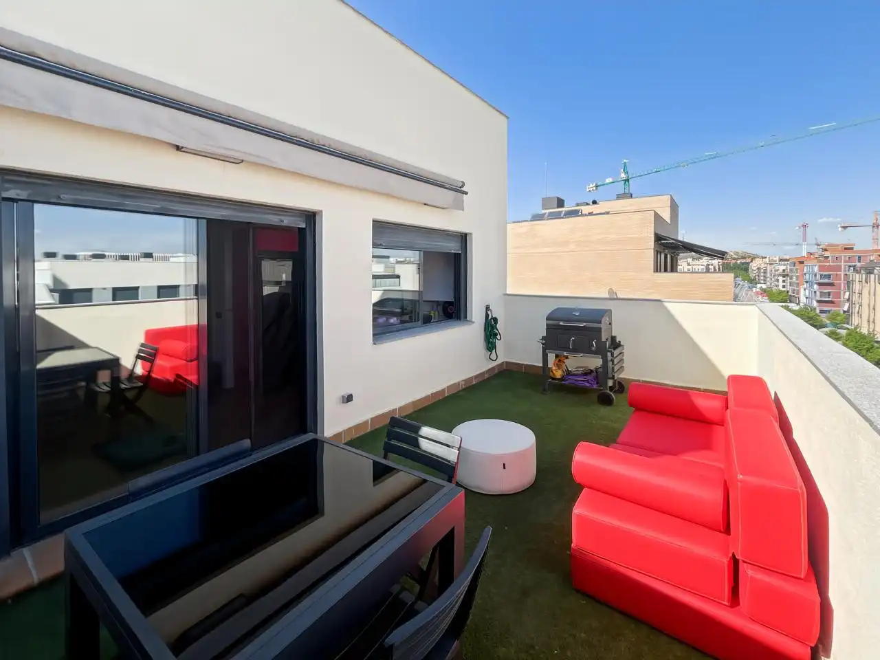 Terraza de Ático en venta en  Madrid Capital con Aire acondicionado, Calefacción y Terraza