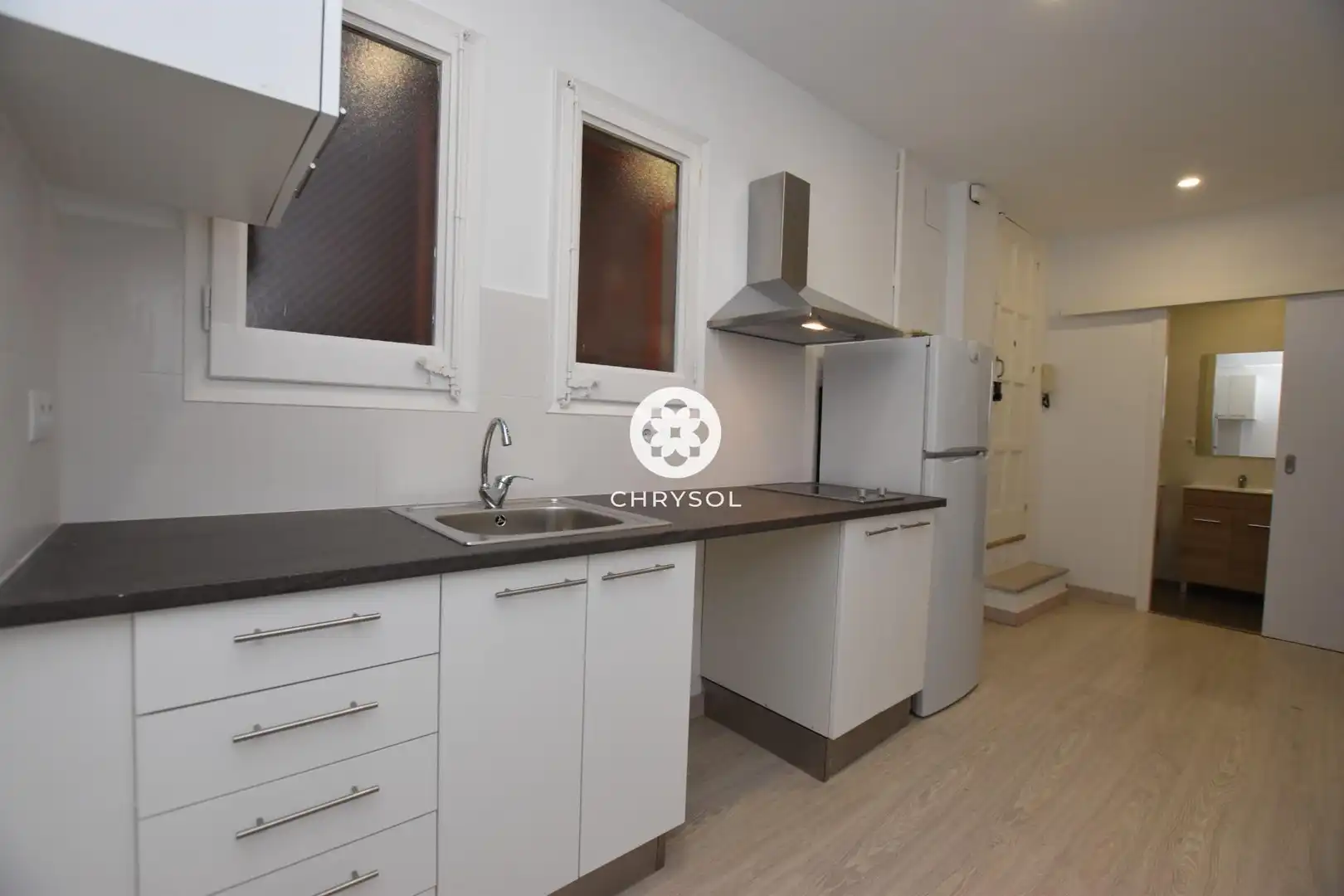 Cocina de Loft en venta en Barcelona con Calefacción, Parquet y Terraza