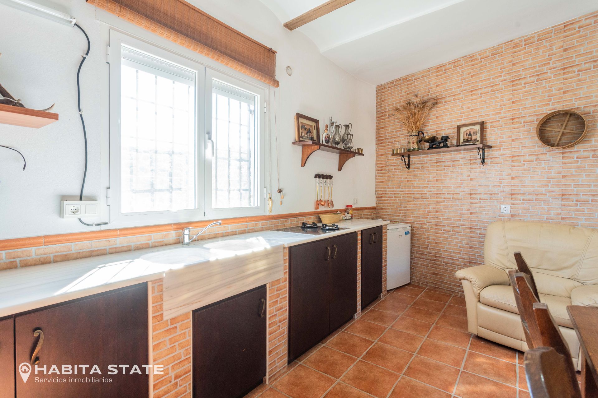 Cocina de Casa o chalet en venta en Macael con Jardín privado, Terraza y Amueblado