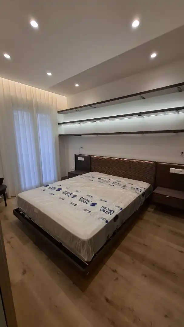 Schlafzimmer von Wohnungen zur Miete in Málaga mit Klimaanlage, Möbliert und Ofen
