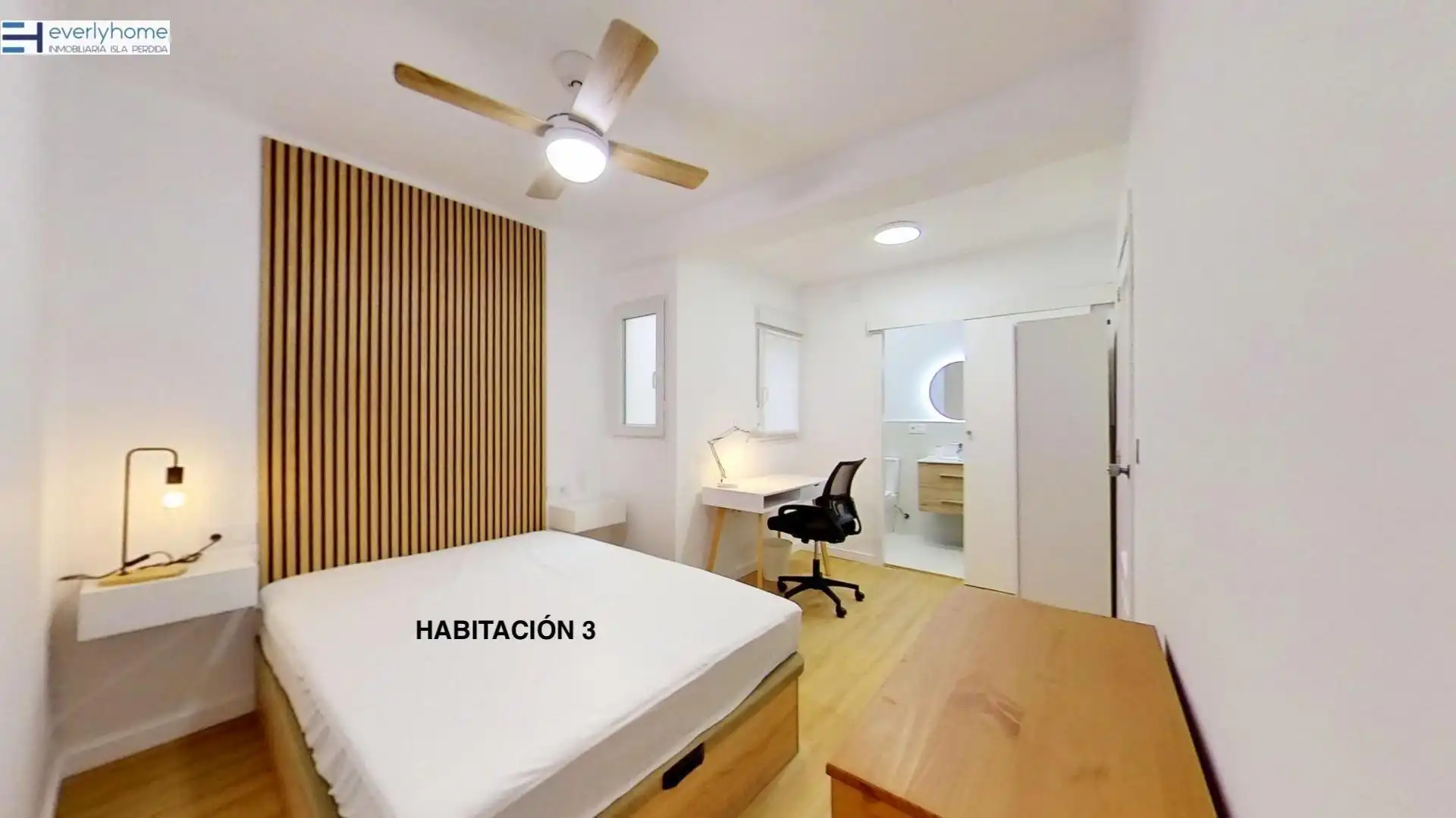 Habitación de Piso para compartir en Valencia con Terraza, Amueblado y Balcón