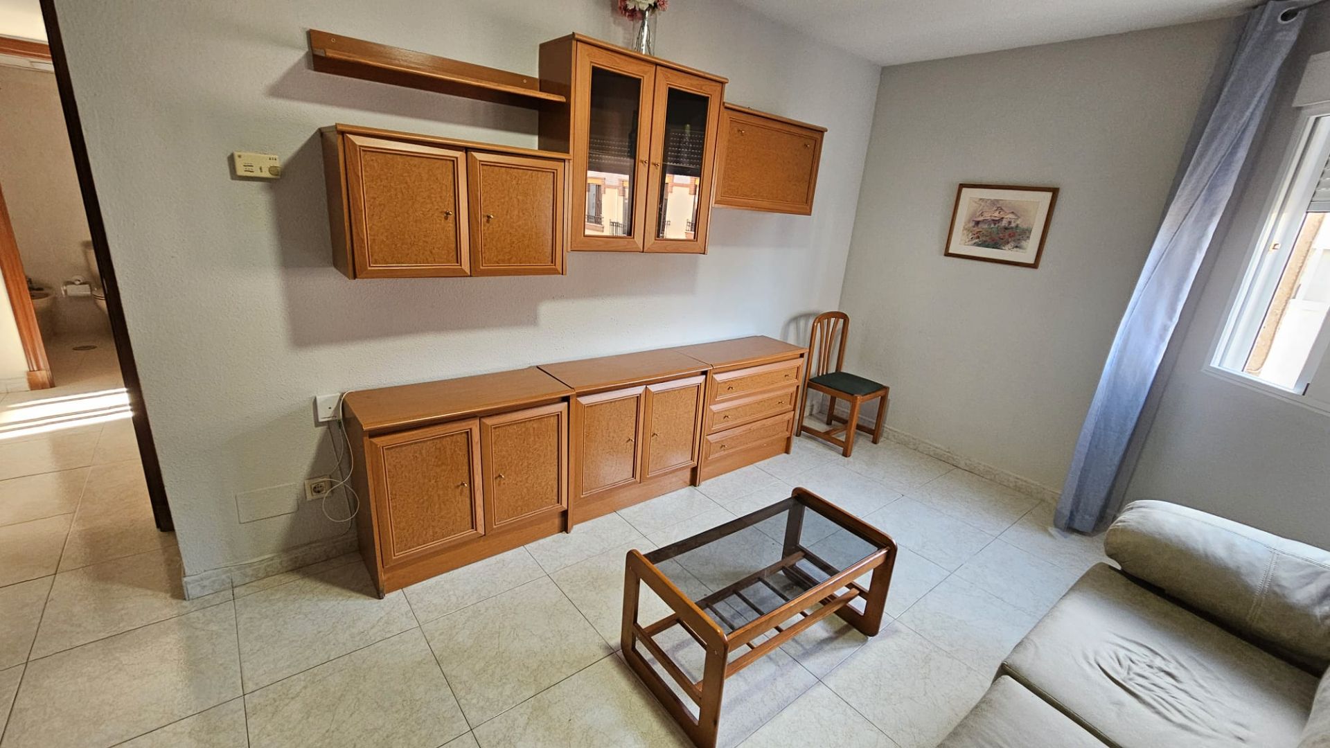 Living room of Apartment to rent in  Jaén Capital  with Air Conditioner, Heating and Furnished