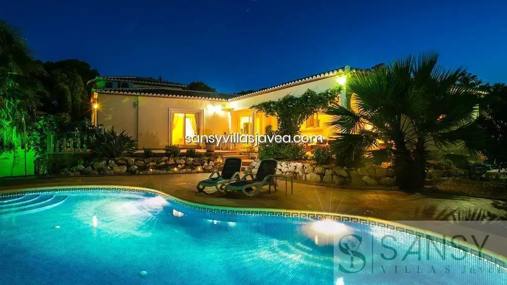 Exterior view of Houses for sale in Jávea / Xàbia  with Air Conditioner and Storage room