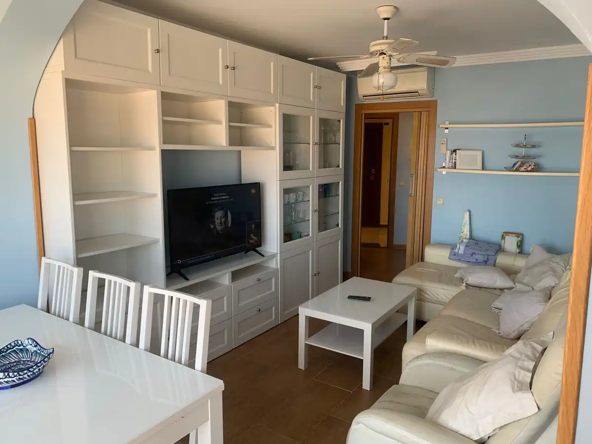Sala de estar de Estudio en venta en Benalmádena con Aire acondicionado, Calefacción y Piscina