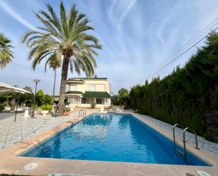 Piscina de Casa o xalet en venda en Elche / Elx amb Aire condicionat, Calefacció i Jardí privat