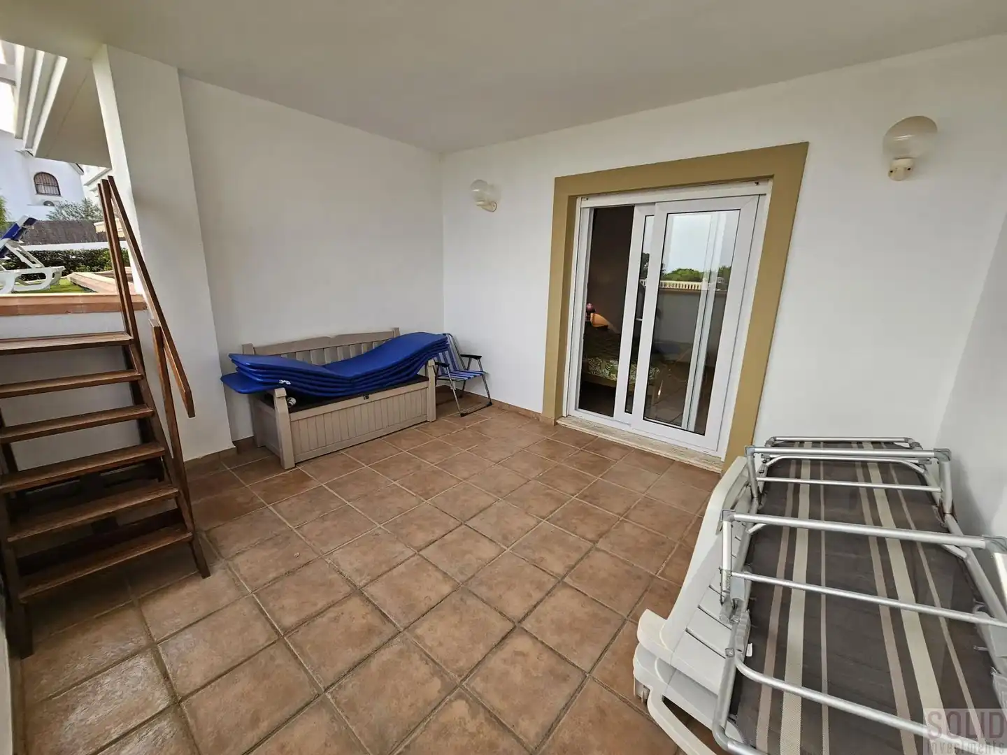 Terrasse von Maisonette zum Verkauf in Moraira mit Klimaanlage, Heizung und Terrasse