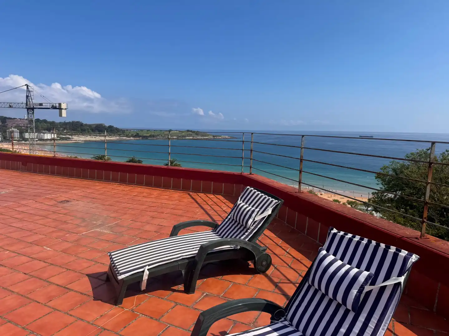 Terrasse von Wohnung zum Verkauf in Santander mit Heizung, Terrasse und Abstellraum