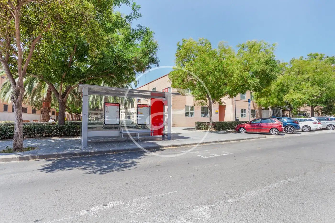 Außenansicht von Wohnung zur Miete in Valencia mit Klimaanlage, Heizung und Möbliert