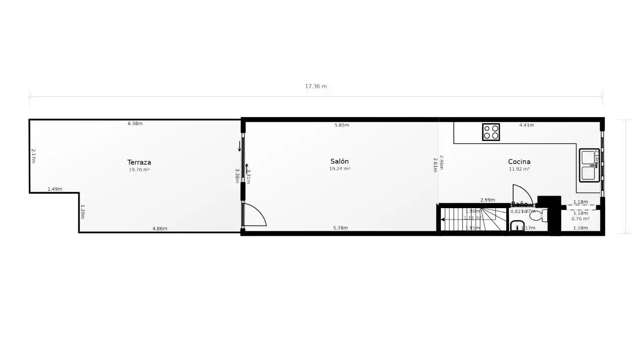 Casa adosada en venta en El Campello con Aire acondicionado, Jardín privado y Terraza