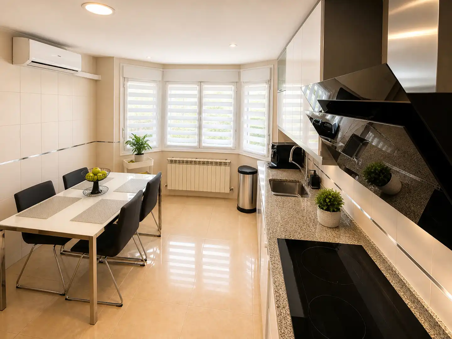 Cocina de Casa o chalet en venta en Serranillos del Valle con Aire acondicionado, Calefacción y Jardín privado