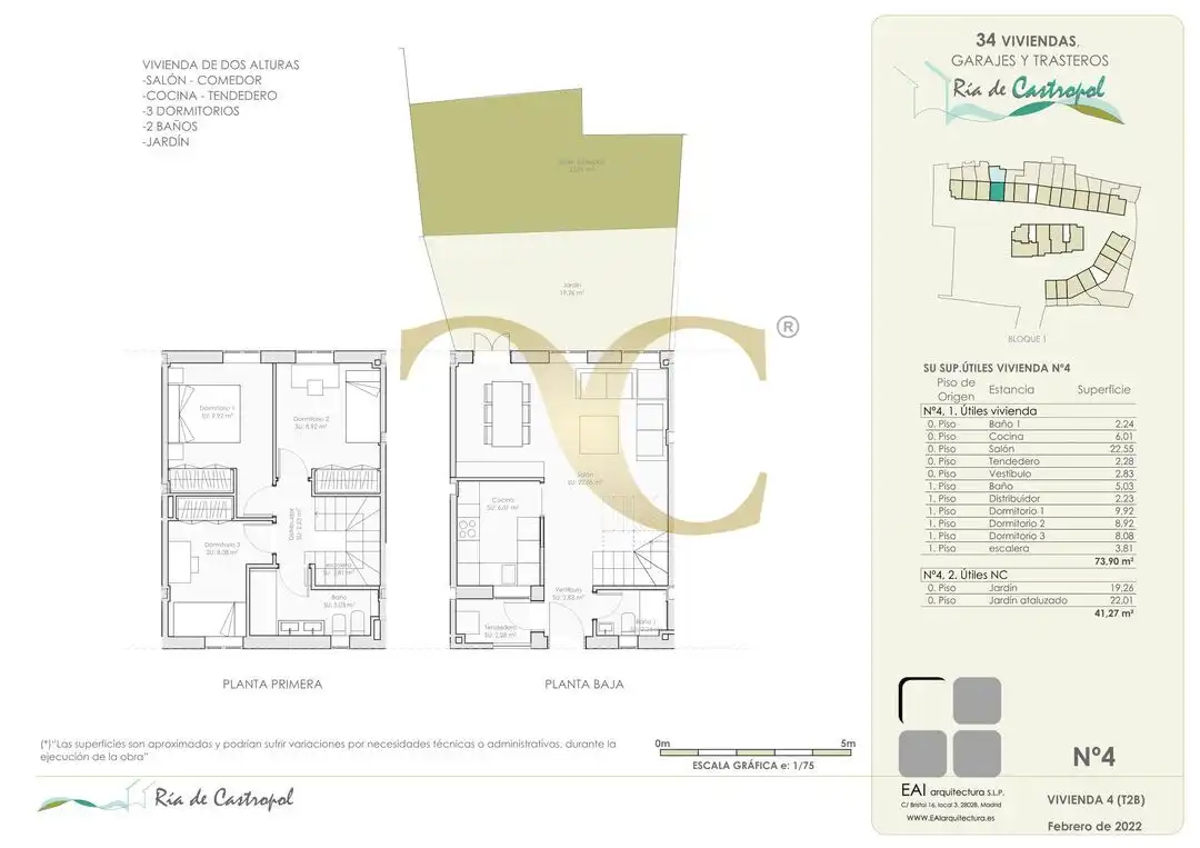 Terraced house with garden for sale in Calle Marques de Santa Cruz, imagen 10