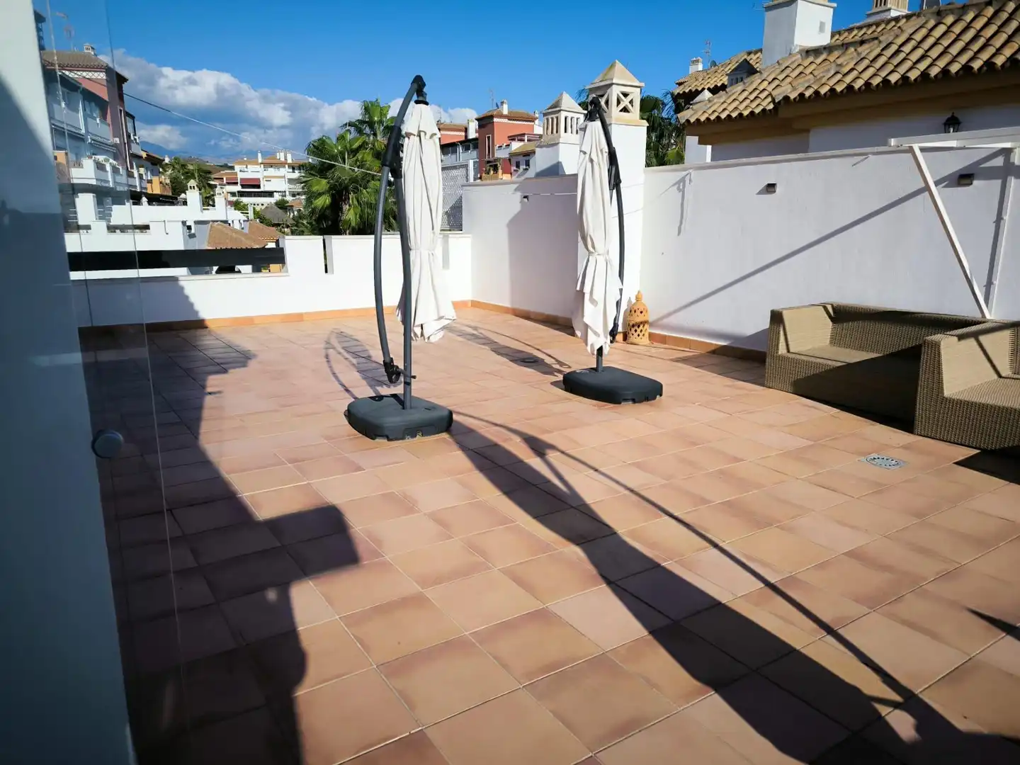 Terraza de Ático en venta en Vélez-Málaga con Aire acondicionado, Calefacción y Jardín privado