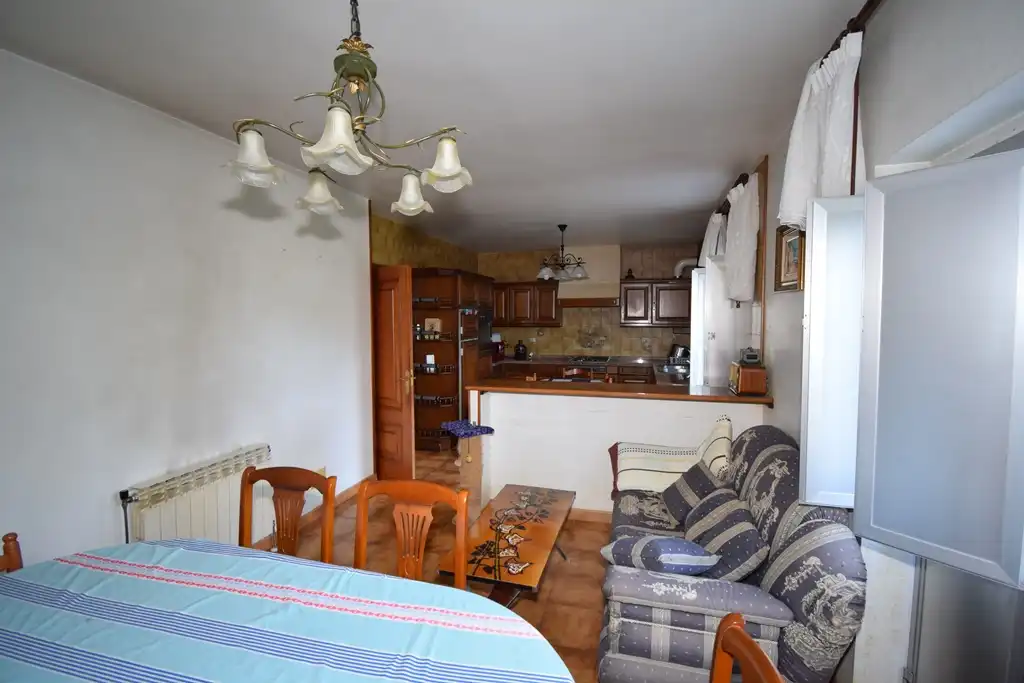 Cuina de Casa o xalet en venda en Fene amb Jardí privat, Terrassa i Moblat