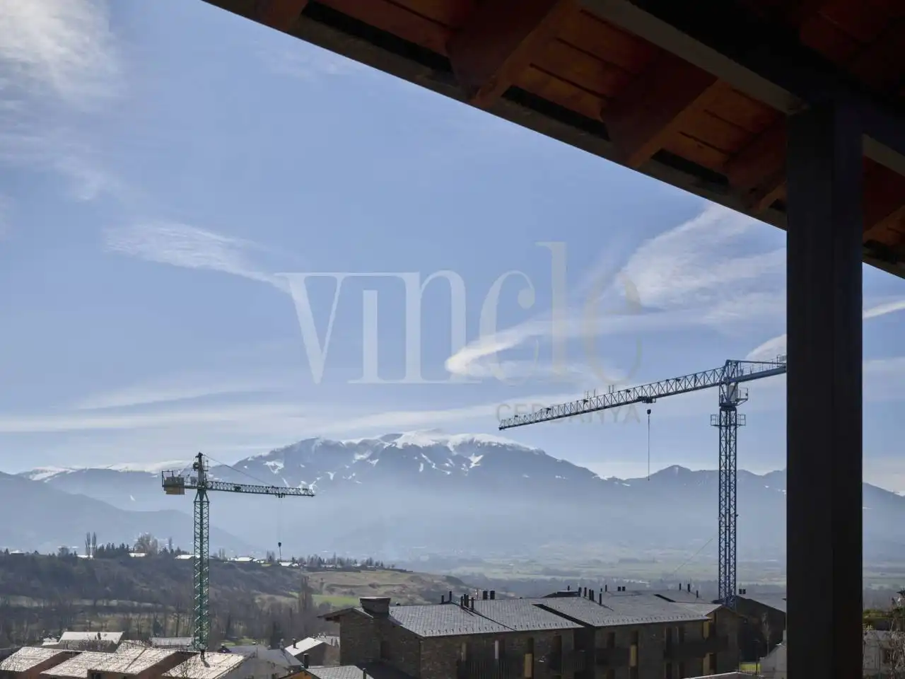 Vista exterior de Dúplex en venda en Bolvir amb Calefacció, Parquet i Terrassa