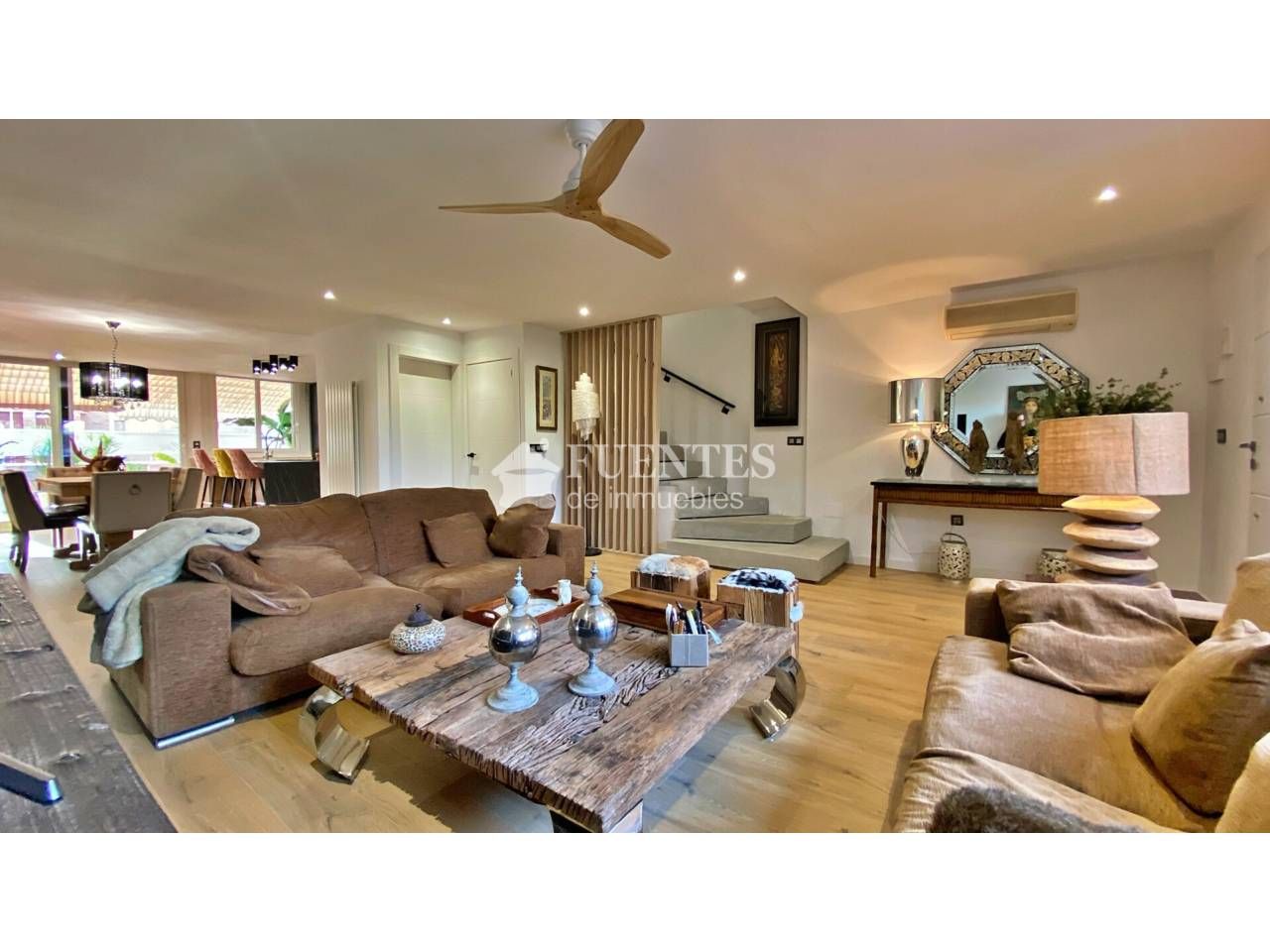 Living room of Single-family semi-detached for sale in Alicante / Alacant  with Heating, Terrace and Community pool