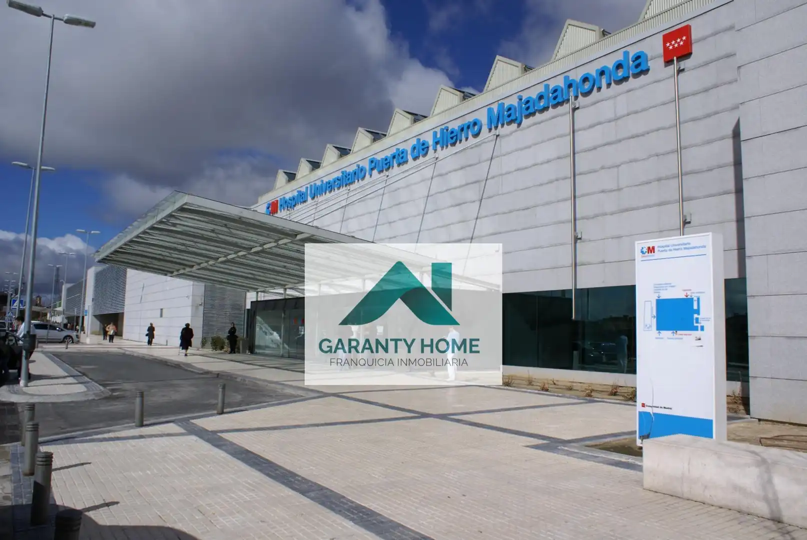 Exterior view of Flat for rent in Las Rozas de Madrid  with Air Conditioner, Heating and Private garden