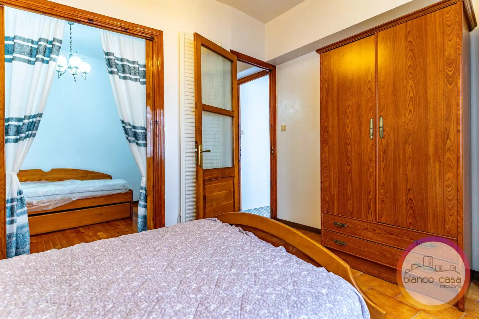 Bedroom of Flat for sale in Ponteceso  with Heating, Terrace and Storage room