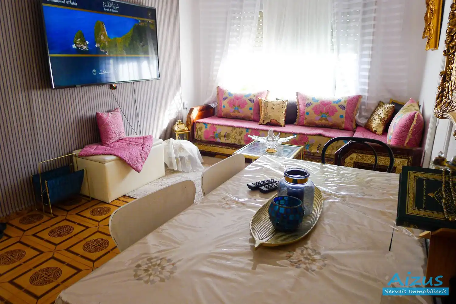 Living room of Flat for sale in Ripollet  with Heating