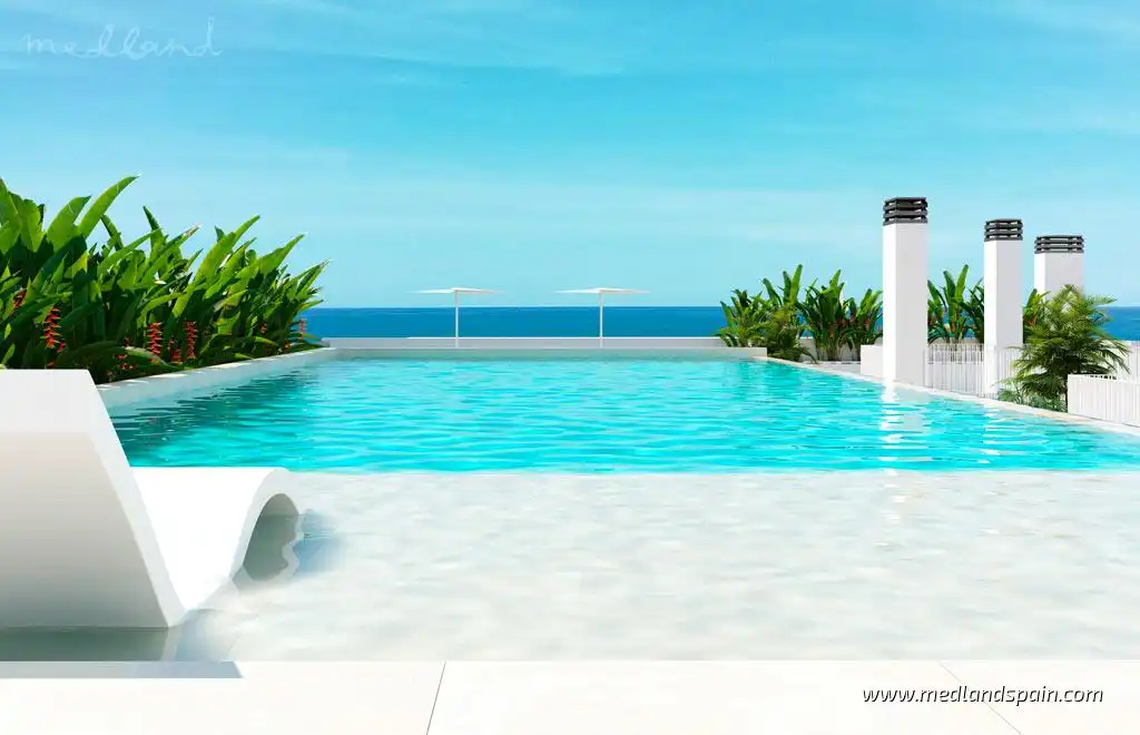 Appartement compact avec piscine à vendre à Guardamar Playa, imagen 14
