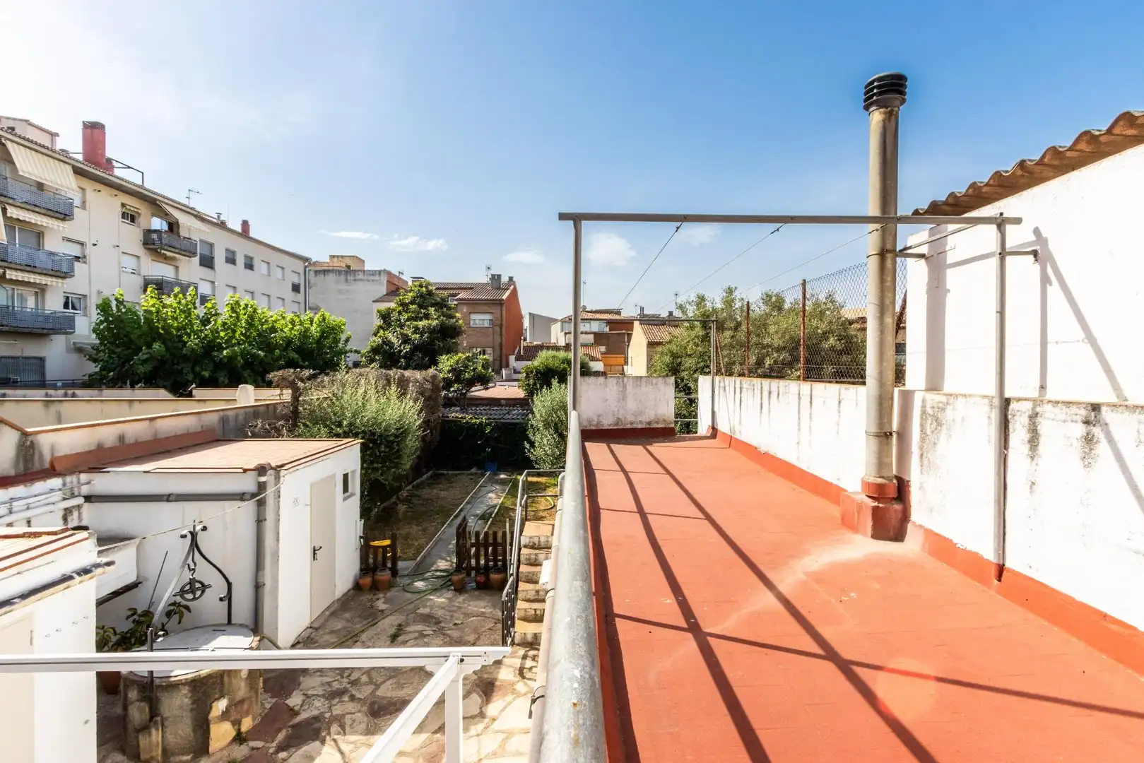 Terrassa de Casa o xalet en venda en Castellar del Vallès amb Aire condicionat, Calefacció i Jardí privat