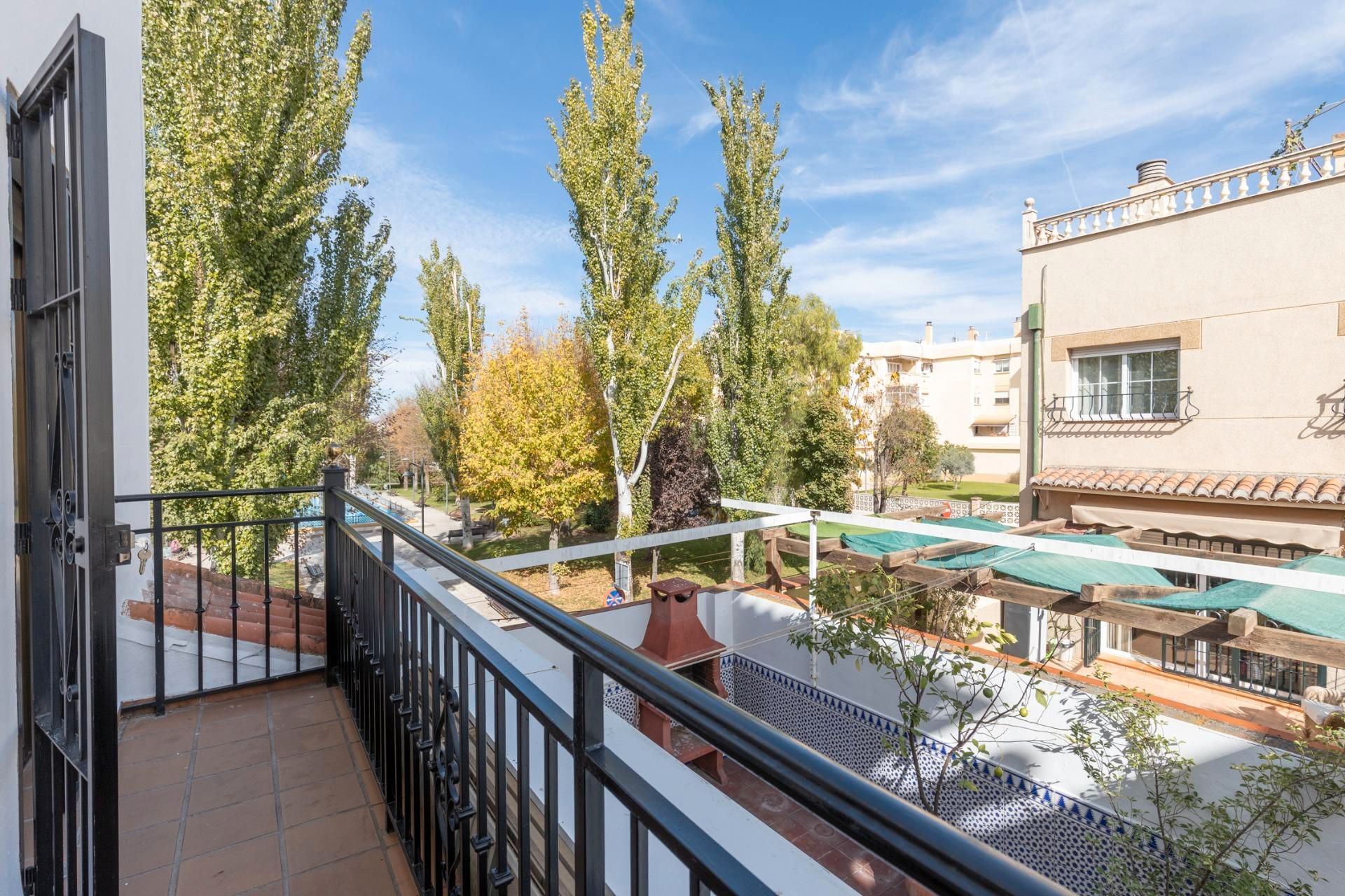Terraza de Casa adosada en venta en Maracena con Aire acondicionado, Jardín privado y Terraza