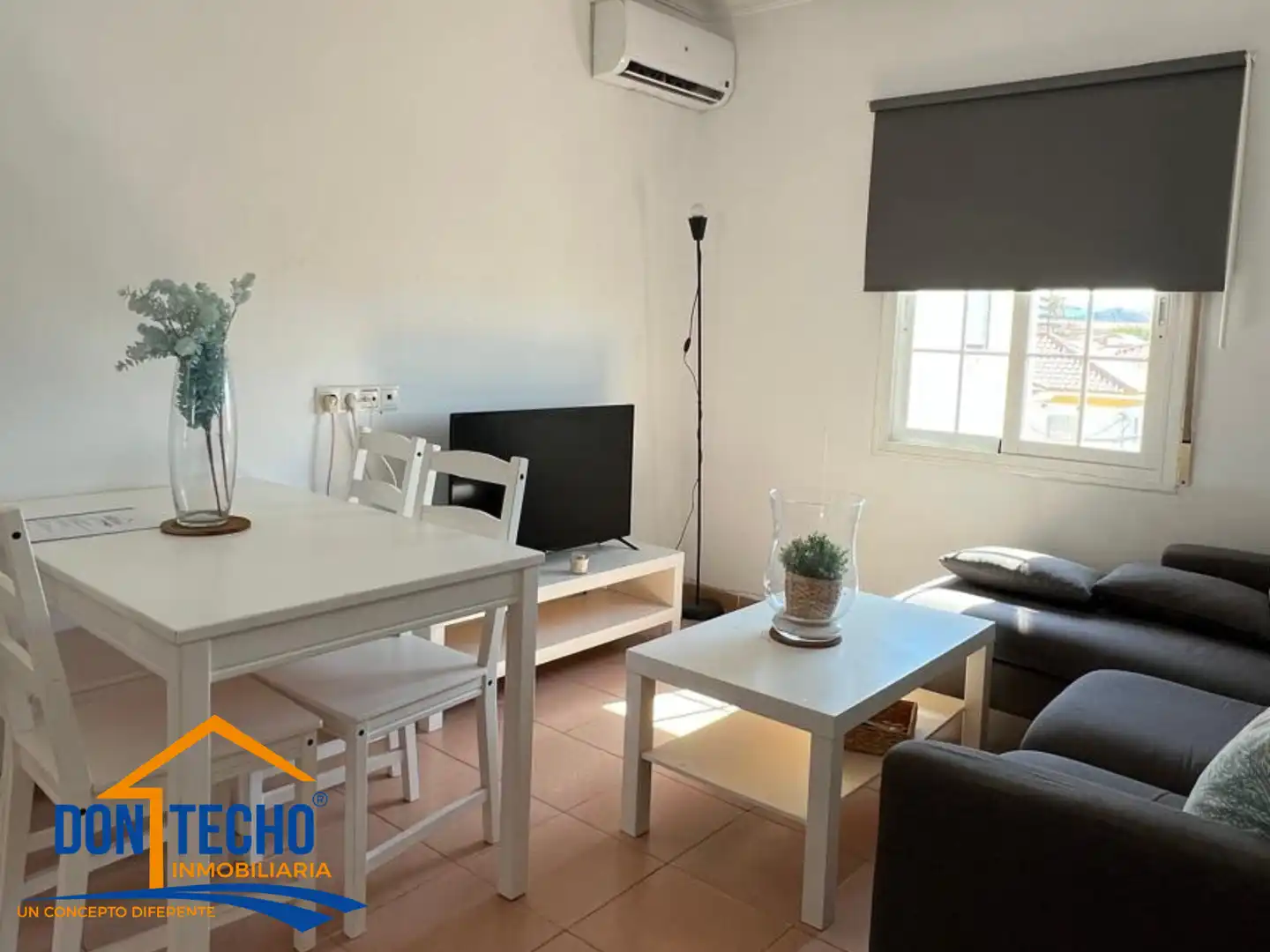 Wohnzimmer von Wohnungen zum Verkauf in Málaga mit Klimaanlage, Heizung und Möbliert
