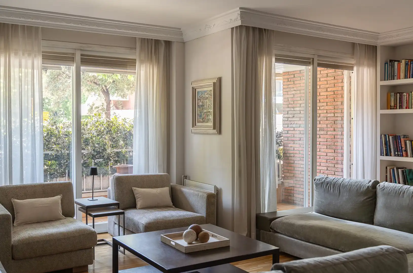 Living room of Flat for sale in Barcelona  with Air Conditioner and Terrace