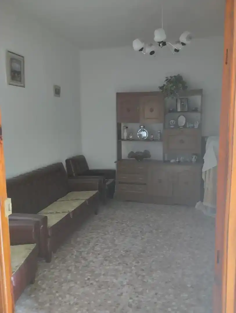 Sala d'estar de Casa adosada en venda en Almodóvar del Campo