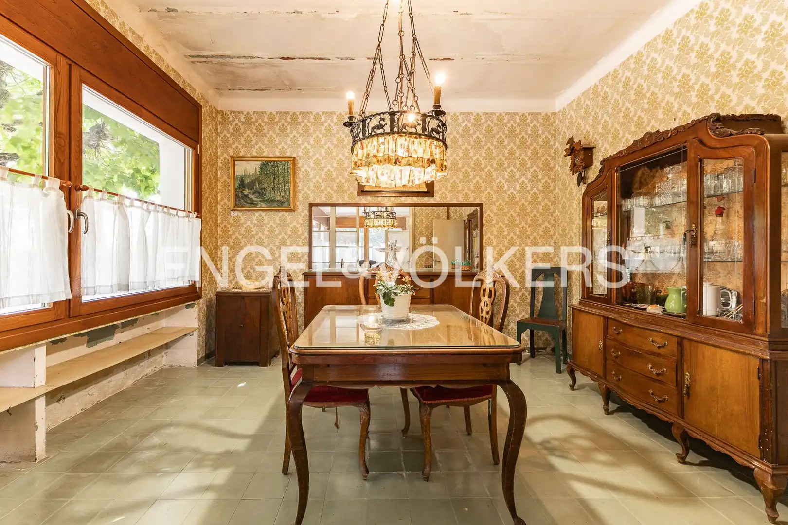 Esszimmer von Haus oder Chalet zum Verkauf in Sant Martí de Centelles mit Heizung, Privatgarten und Balkon
