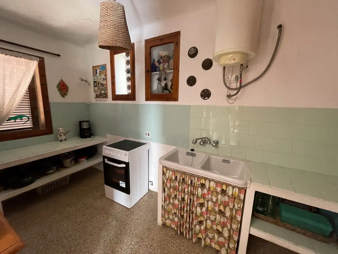 Cuina de Casa o xalet en venda en Formentera amb Jardí privat, Terrassa i Piscina