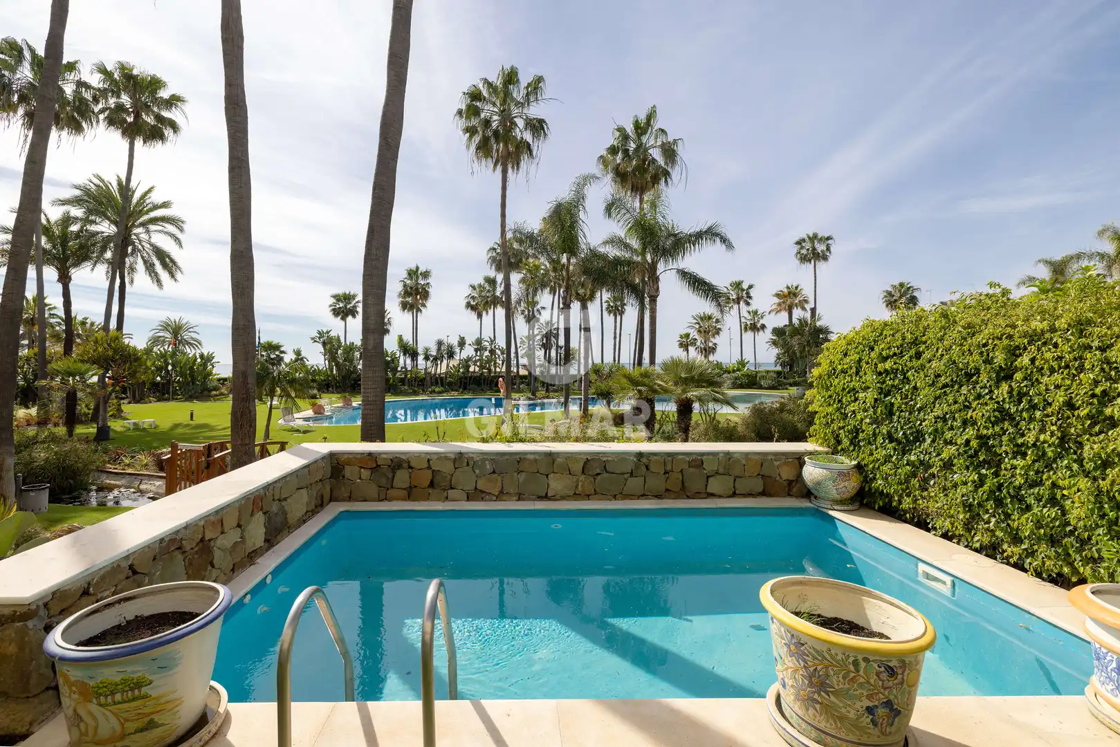 Jardín de Apartamento en venta en Marbella con Calefacción, Jardín privado y Trastero