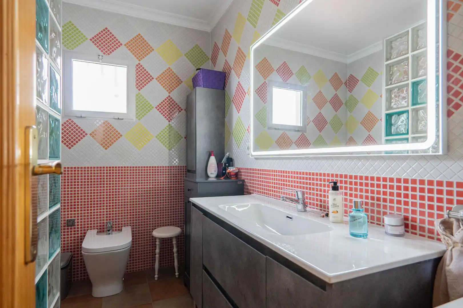 Baño de Finca rústica en venta en Macharaviaya con Terraza