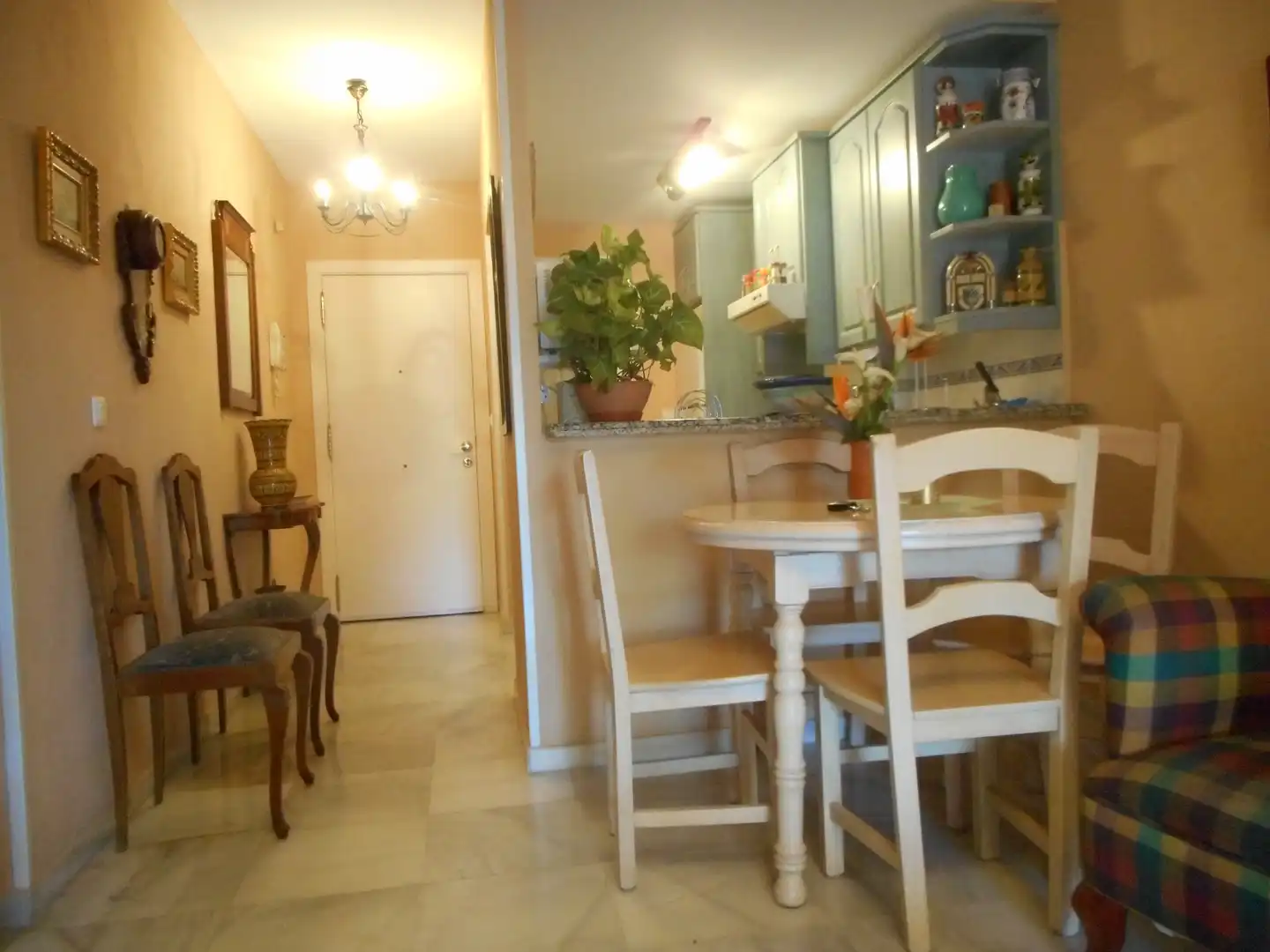 Comedor de Apartamento en venta en Islantilla con Jardín privado, Terraza y Piscina
