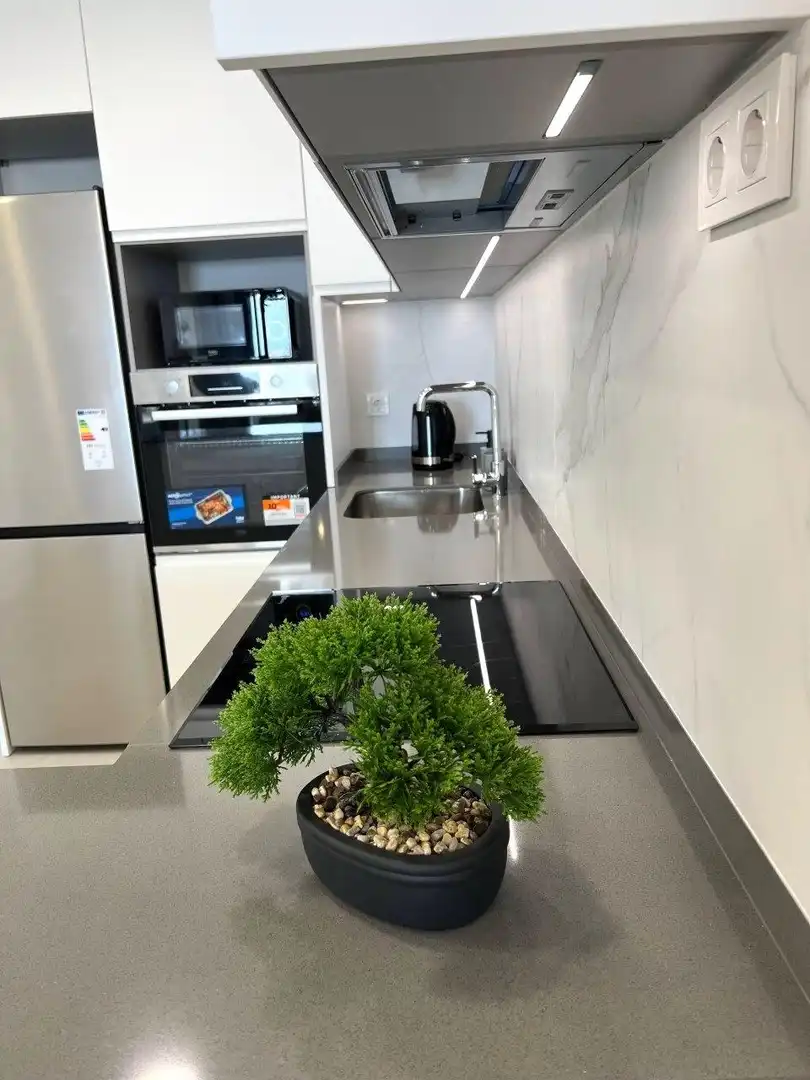 Cocina de Apartamento en venta en Torrevieja con Calefacción, Terraza y Amueblado