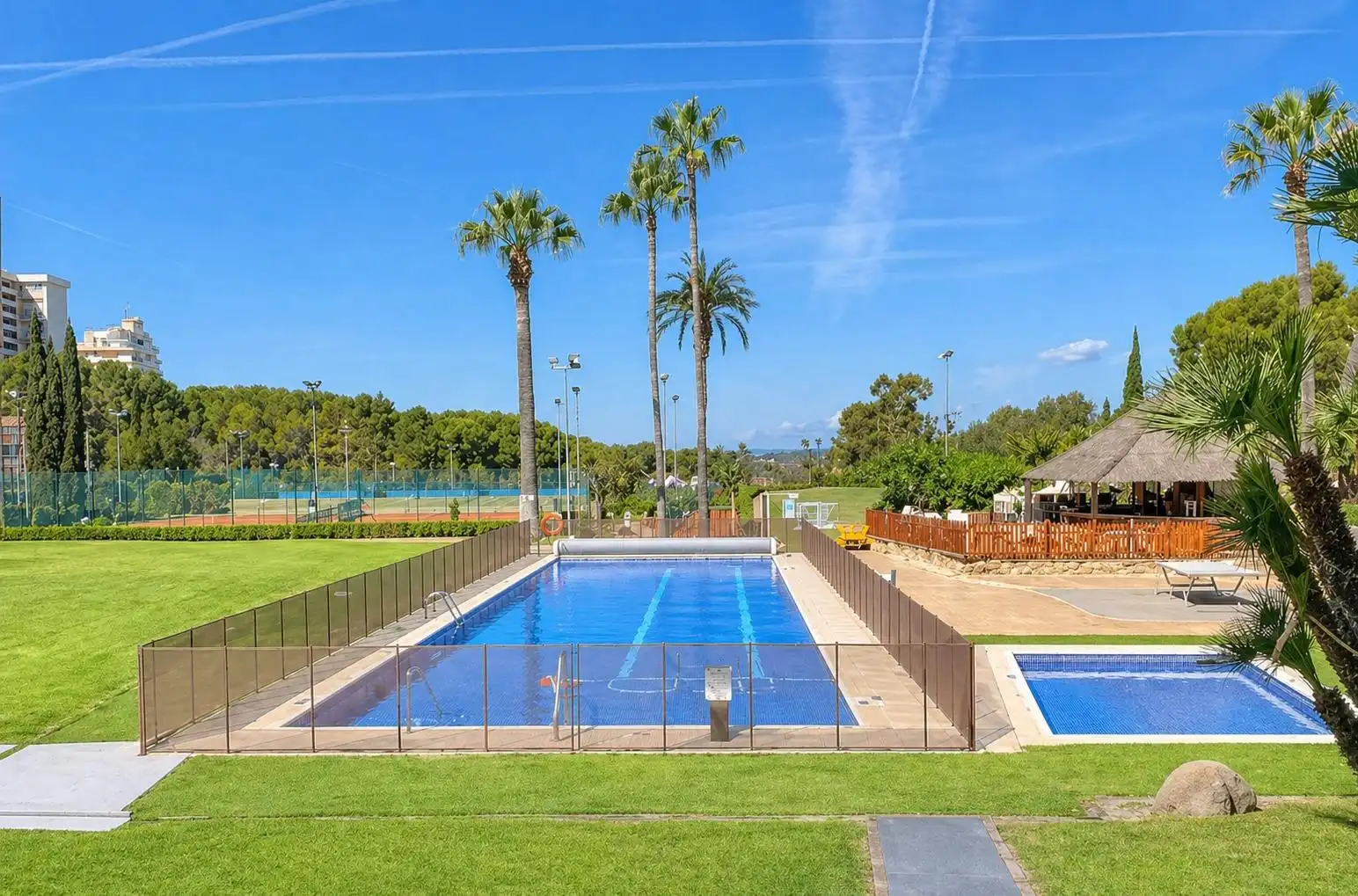 Swimming pool of Flat for sale in Sant Pere de Ribes  with Air Conditioner, Heating and Private garden