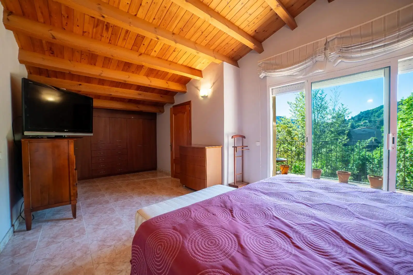 Dormitori de Casa o xalet en venda en Tagamanent amb Aire condicionat, Calefacció i Jardí privat
