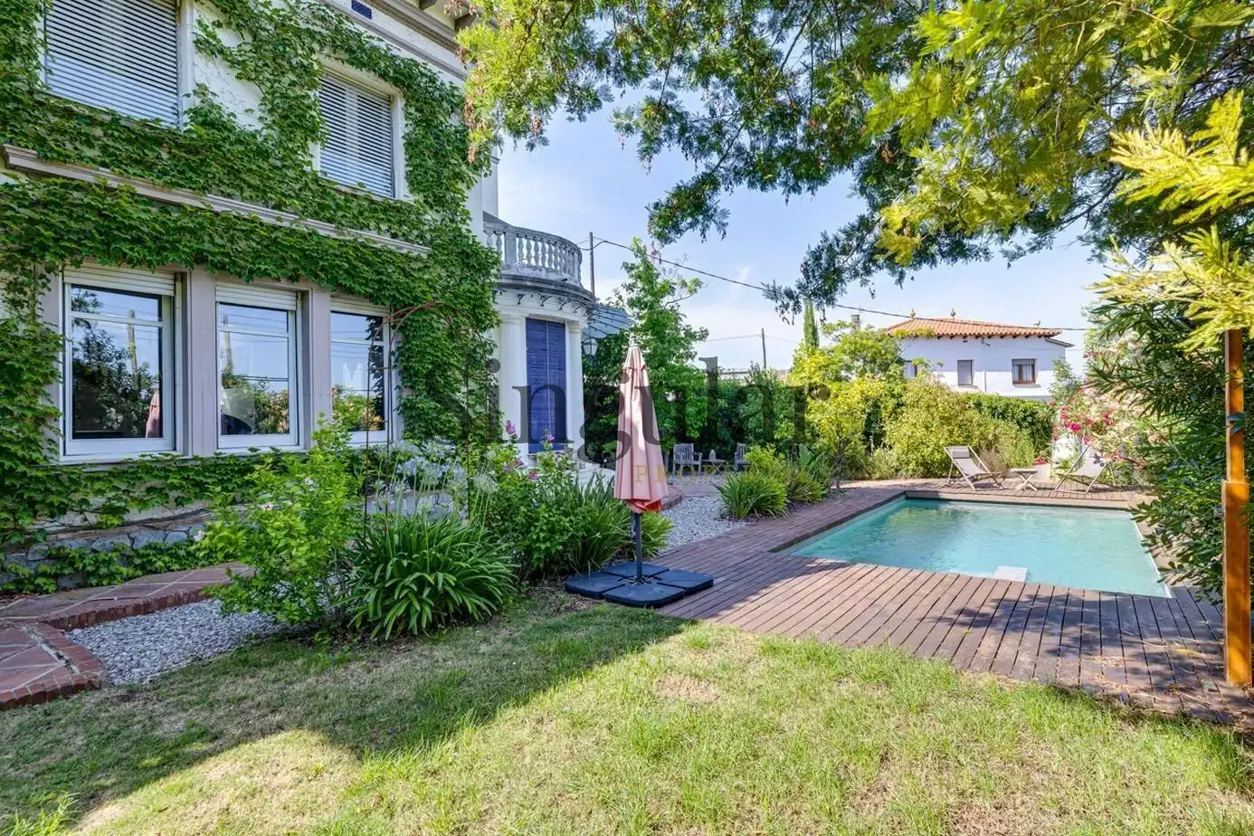 Jardí de Casa o xalet en venda en Sant Cugat del Vallès amb Calefacció, Jardí privat i Traster