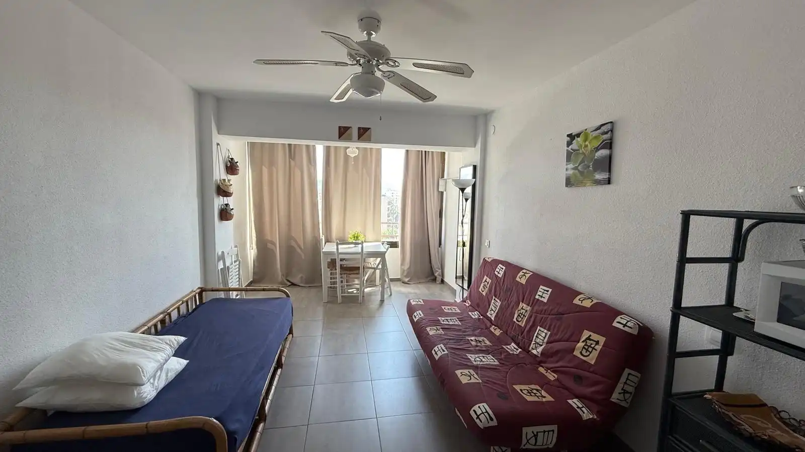 Living room of Study for sale in Roses  with Terrace, Furnished and Balcony
