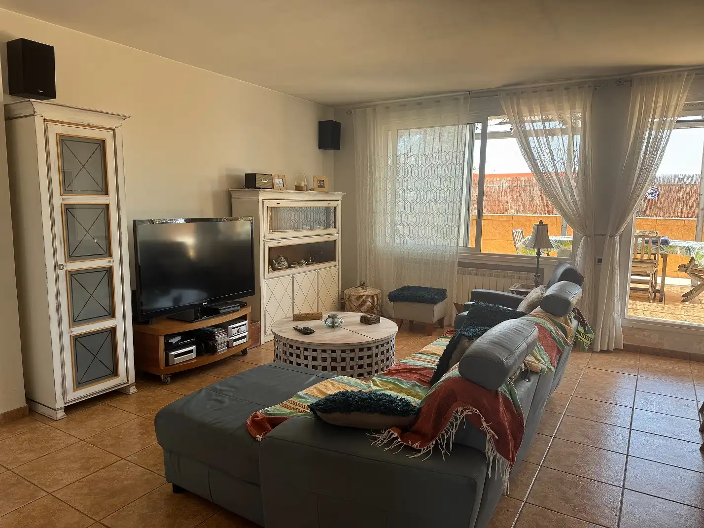 Sala d'estar de Àtic en venda en Barcelona amb Aire condicionat, Calefacció i Terrassa