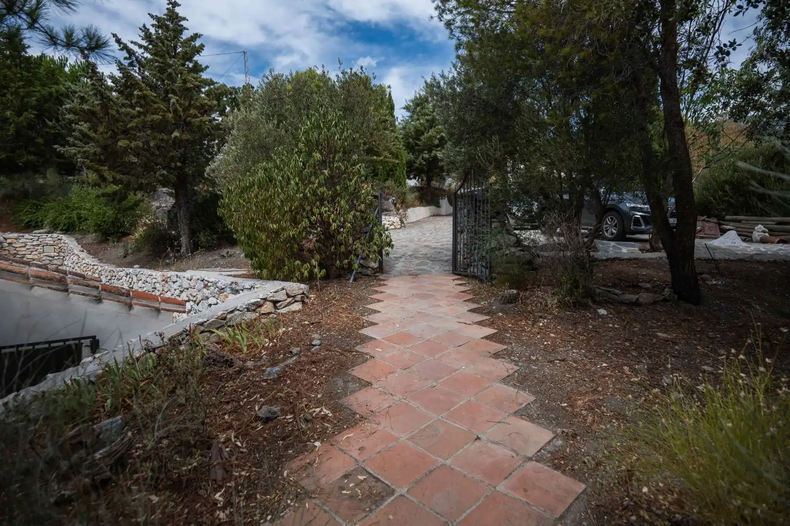 Garden of Houses for sale in Canillas de Albaida  with Air Conditioner, Private garden and Terrace