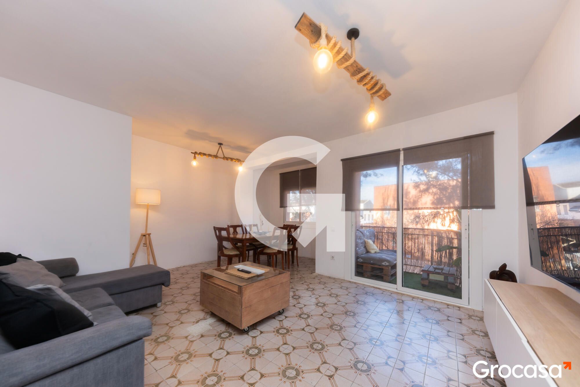 Living room of Flat for sale in El Prat de Llobregat  with Oven and Balcony