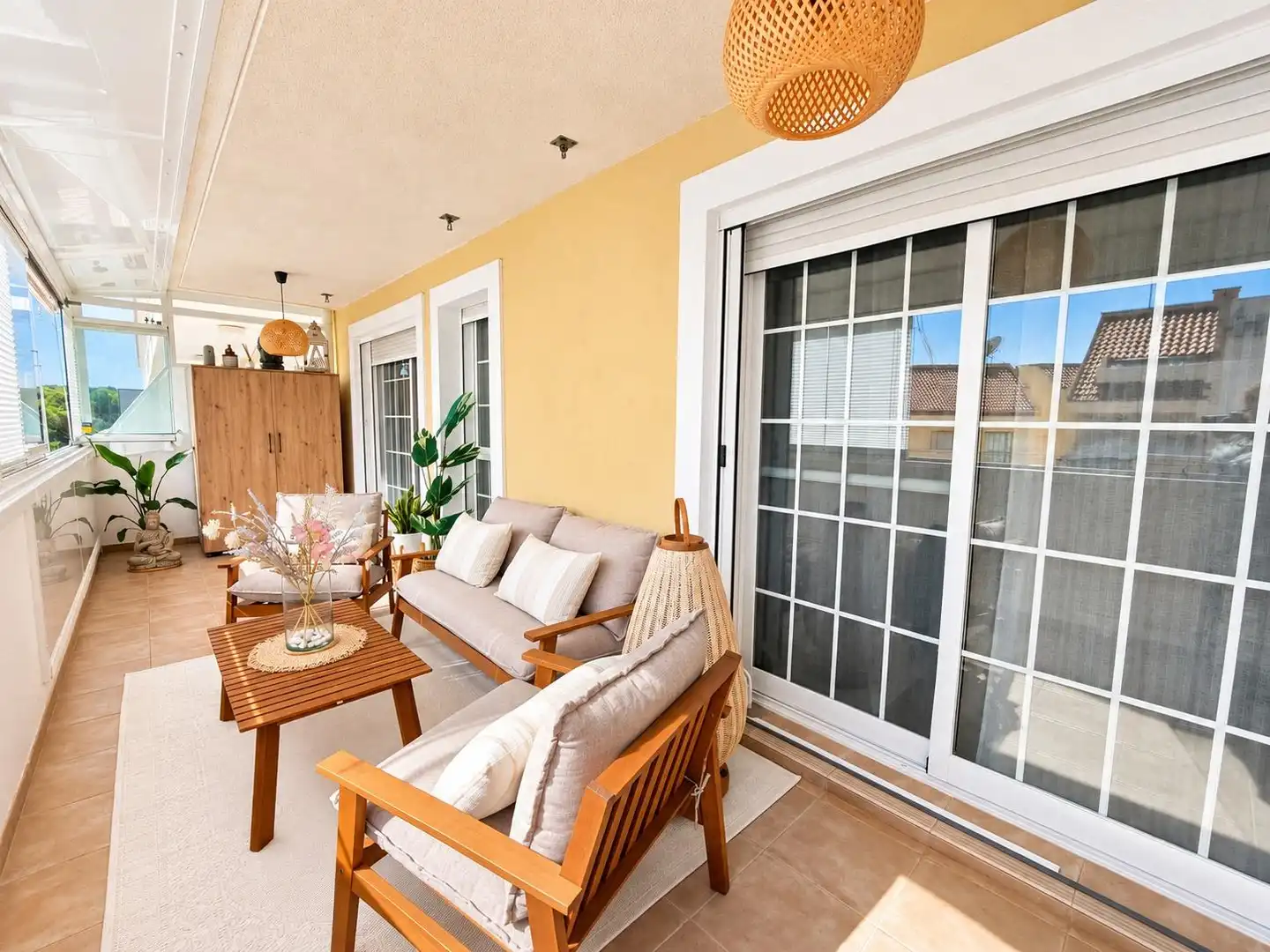 Terrace of Flat for sale in Santa Pola  with Air Conditioner, Heating and Parquet flooring