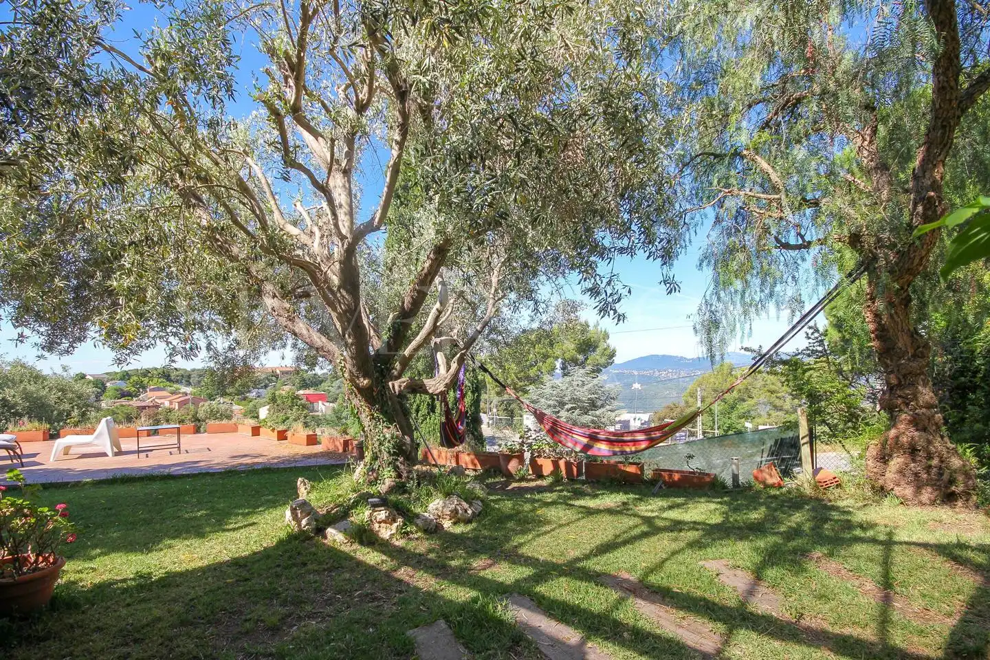 Garden of Houses for sale in L'Ametlla del Vallès  with Air Conditioner, Heating and Private garden