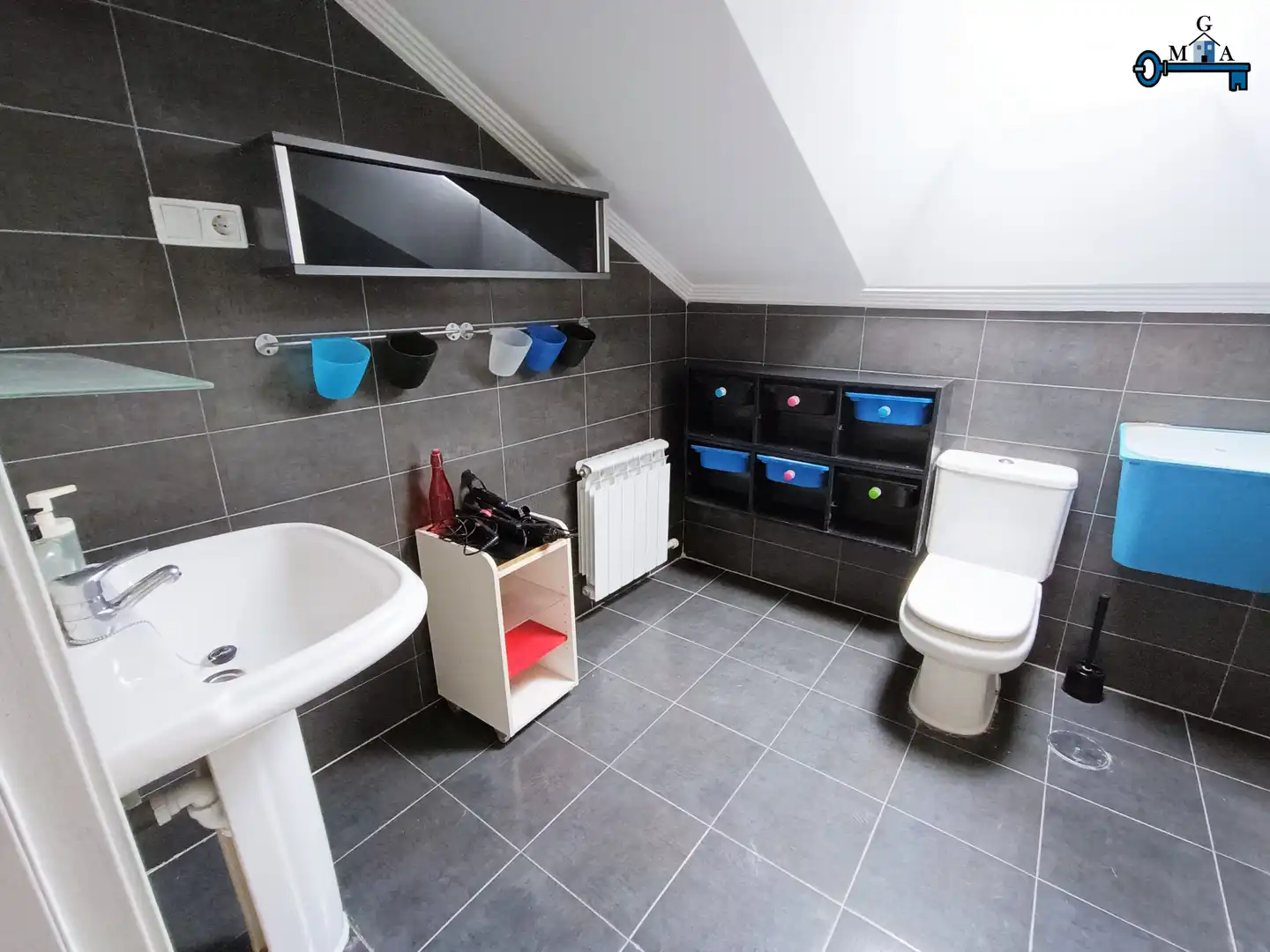 Baño de Dúplex en venta en Numancia de la Sagra con Aire acondicionado, Calefacción y Parquet