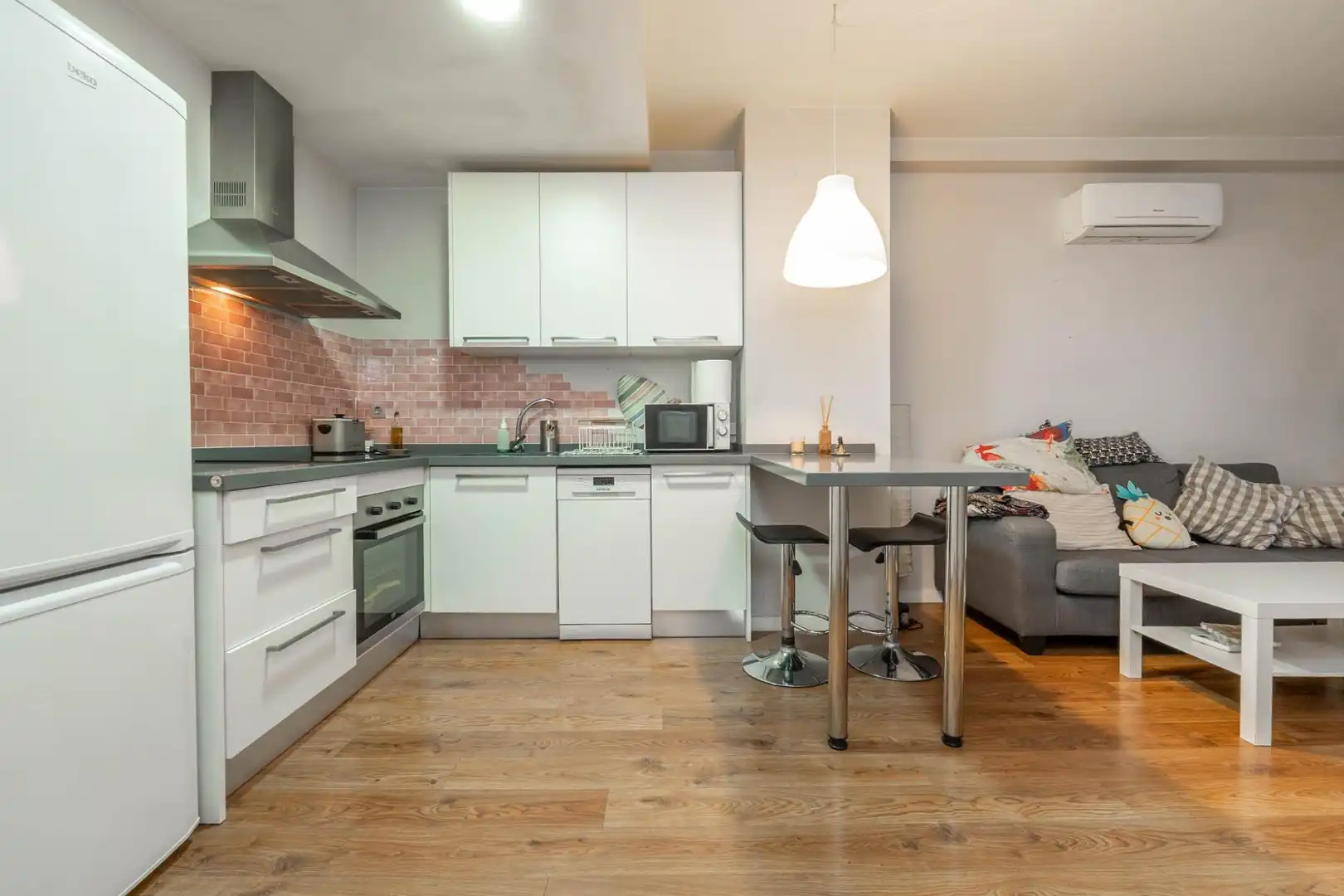 Cocina de Apartamento en venta en Zaidín