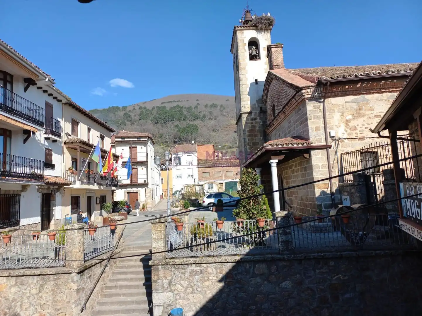 Vista exterior de Casa o chalet en venta en Poyales del Hoyo