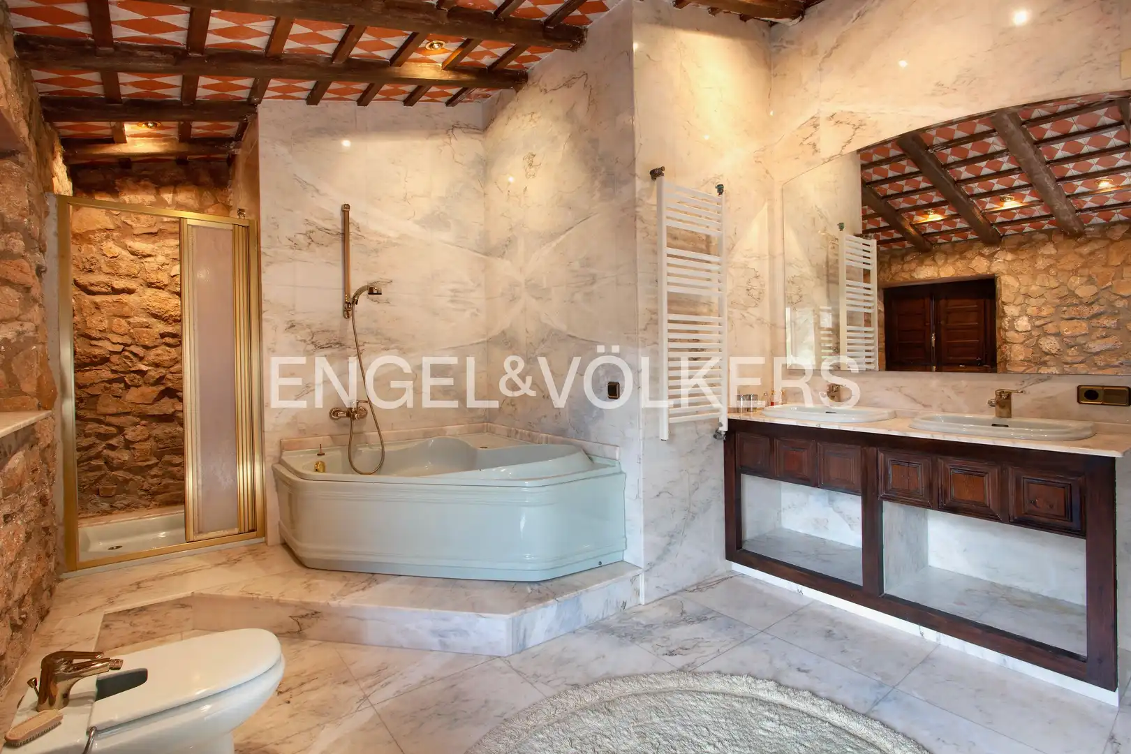 Baño de Casa o chalet en venta en Montblanc con Aire acondicionado, Calefacción y Jardín privado